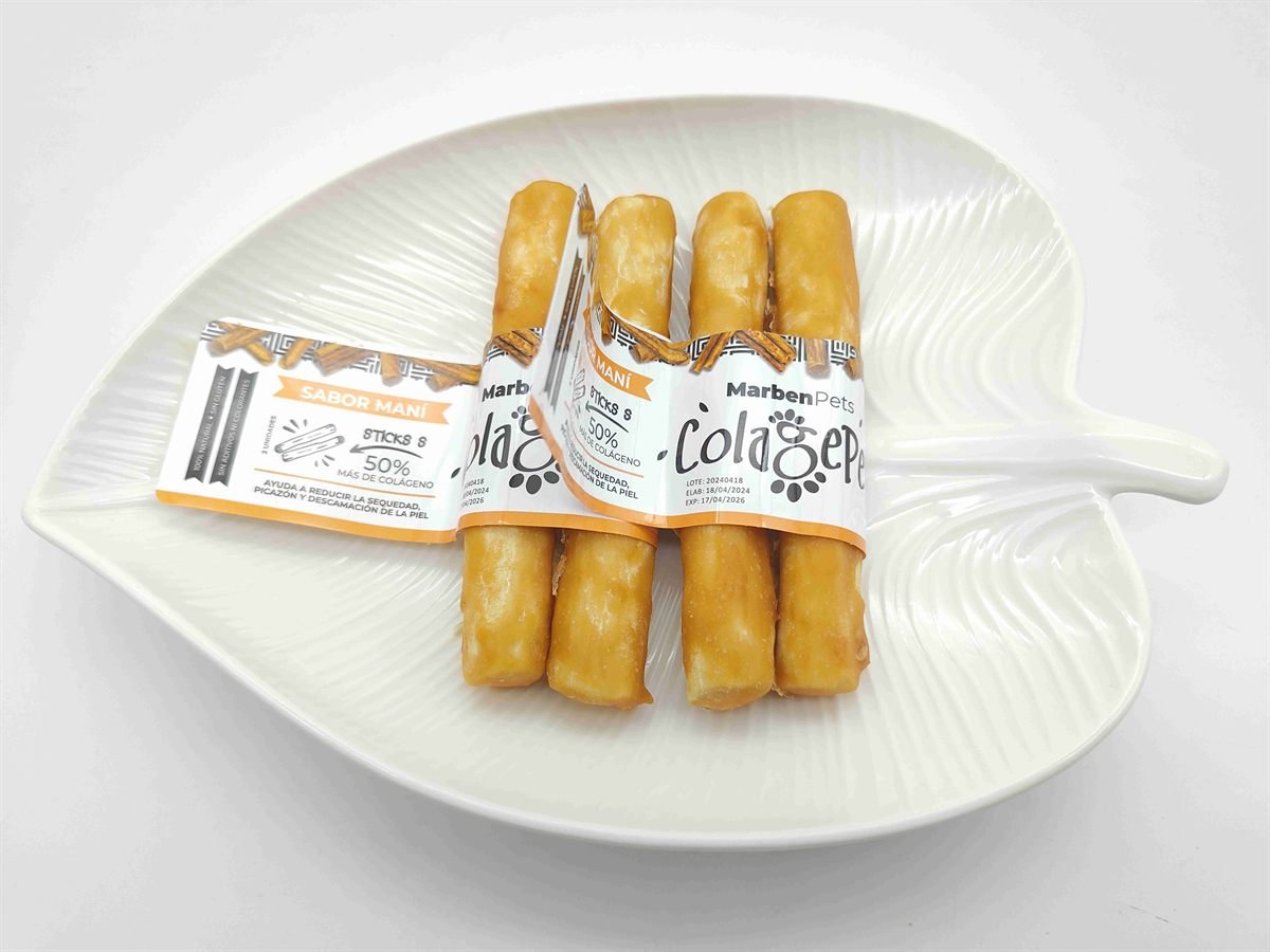 Collagen snack sticks