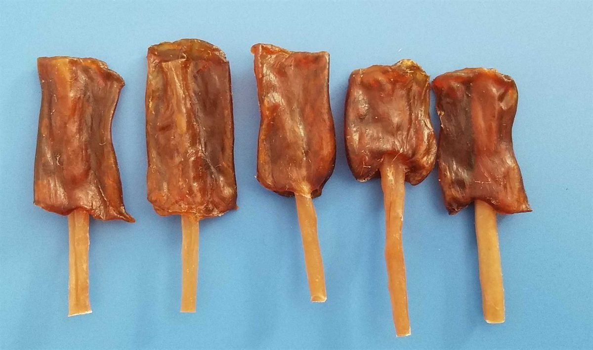 Rawhide and porkhide snacks